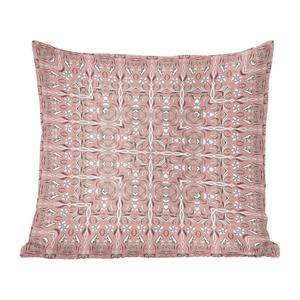 MuchoWow Декоративная подушка Диванная подушка Декоративная подушка для гостиной 50 x 50 см Узор - Ковры - Розовый - Наволочки - Украшение - Спальня