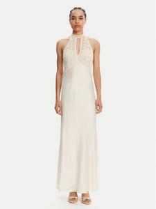 Вечернее платье slim fit 251TT2080 Twinset, экрю