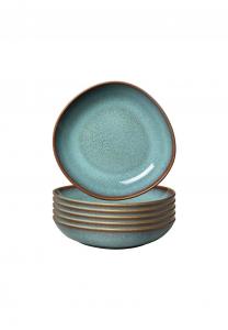 Турецкие тарелки Lave ø 21 см 6-предметный набор Lave Like от Villeroy & Boch