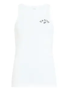 Топ с логотипом PATOU, белый