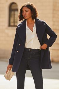 Двубортный бушлат Friends Like These, синий