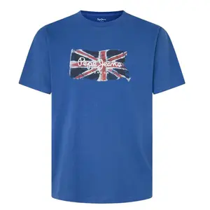 Футболка с коротким рукавом Pepe Jeans Clag, синий