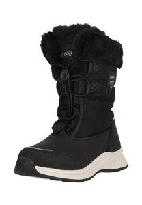 Зимние ботинки Wesend с удобной отделкой из искусственного меха и всепогодным профилем Zigzag, черный
