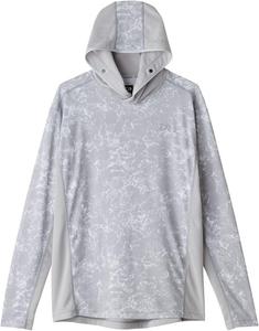 Толстовка Daiwa (DAIWA) Boat Game Hoodie Shirt DE-3625, различные модели (2025 год), мраморно-серый