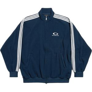 Balenciaga Спортивная куртка-бомбер с молнией, Marine Blue