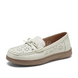 Туфли Мэри Джейн на плоской подошве женские ZULIZ, Beige