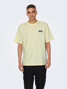 Футболка Only&Sons, желтый