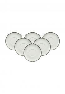 Набор блюдец для завтрака Villeroy & Boch Design Naif, 16,8 см, 6 штук