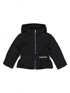 Calvin Klein Стеганая куртка черного цвета