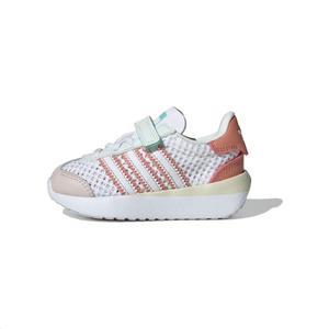 Adidas originals COUNTRY Кроссовки для малышей TD, White-brown-purple