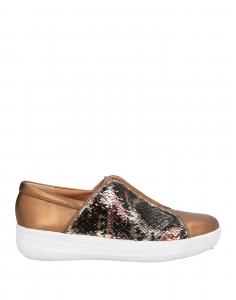 Кроссовки Fitflop, бронзовый