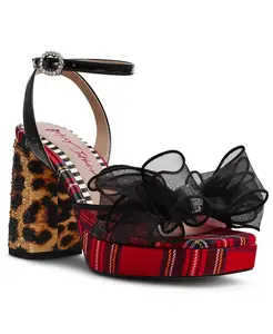 Женские босоножки Palloma Platform с бантом Betsey Johnson, фиолетовый