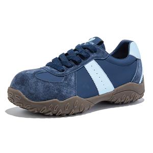 MOMGOG Женские повседневные синие туфли устойчивые к истиранию дышащие легкие, цвет Blue