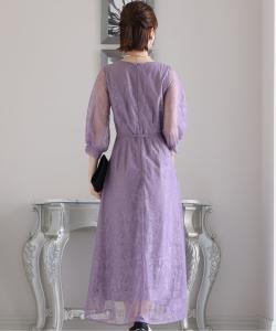 Вечернее платье, приглашение, платье для особого случая, свадьба, церемония совершеннолетия, официальное платье Pourvous, цвет Purple