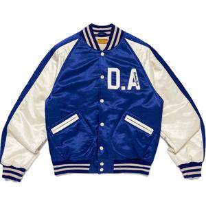 HUMAN MADE Атласная бомбер-куртка, Blue