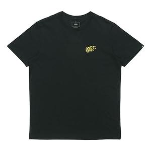 Футболка men's artist printed round neck tee black Vans, черный