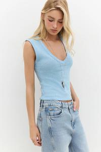 Топ No Matter What, синий