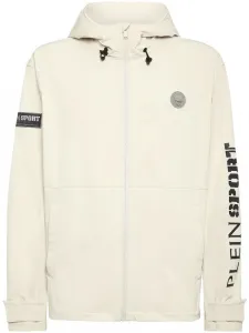 Ветровка с логотипом Plein Sport, серый