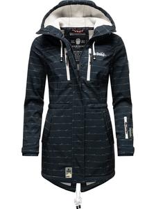 Пальто Marikoo Zimtzicke, цвет navy lines