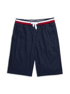 Тканые шорты для мальчиков с трикотажным поясом Tommy Hilfiger, темно-синий