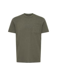 Casual Friday Футболка CFJASPER mélange с нагрудным карманом в цвете Khaki