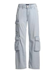 Джинсы-карго свободного кроя AÉROPOSTALE, светло-синий