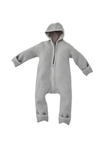 Комбинезон из органической девственной шерсти - пастельно-серый ALAVYA HOME