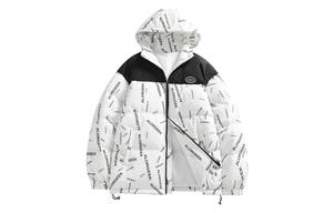 ALORGEEK Стеганая куртка унисекс, Белый