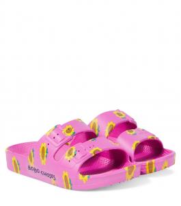 Цветочные сандалии Bobo Choses, фуксия
