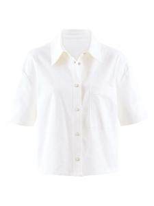 Tamaris Блузка ярко-белого цвета