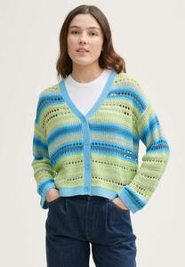 Кардиган TOM TAILOR DENIM, зеленый