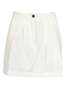Плиссированная юбка на пуговицах Department 5, белый