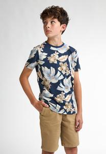 Футболка с принтом ALL-OVER PRINT FISHERWAY Petrol Industries, темно-синий