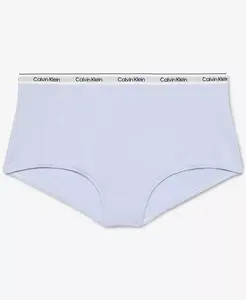 Женские современные трусы-шорты с логотипом Calvin Klein, фиолетовый