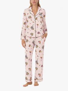 Причудливый комплект пижамы Whimsical Bouquets kate spade new york, Pale Pink/Multi