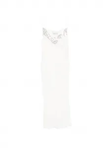 Миди-платье-комбинация Ophye с украшениями Iro, белый