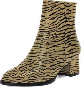 Женские лаковые вечерние ботильоны NUMALEO с молнией, круглый носок, устойчивый низкий каблук 2 дюйма