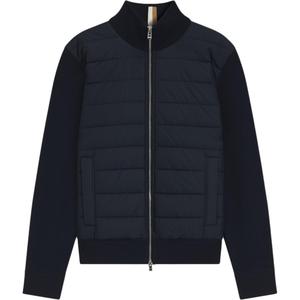 Пуховик мужской HUGO BOSS, темно-синий