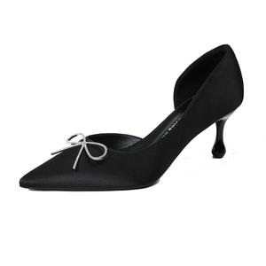 JIUXINGDAO Женские туфли на высоком каблуке, серо-бежевого цвета