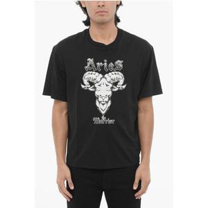 Футболка Slim Fit ROCK BAND ZODIAC ARIES Neil Barrett, Black
