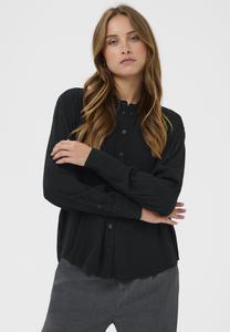 Блуза Kaffe KAEMILIA SHIRT, Black Deep/Mottled Black