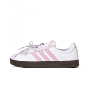 Adidas Neo Кроссовки для скейтбординга VL Court 2.0 с антискользящим покрытием, износостойкие, унисекс, розовые