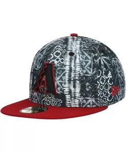 Мужская черная шапка Arizona Diamondbacks Sands 59FIFTY Fitted New Era