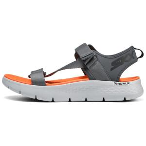 Пляжные сандалии ON THE GO мужские, угольно-серые/оранжевые Skechers