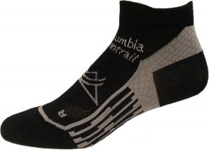 Колумбийские носки Sensil Breeze Optical Lines Run Low-Cut Columbia, Black