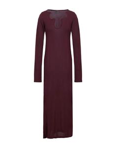 Макси платье Knitted Long Dress 8 By Yoox, сливовый