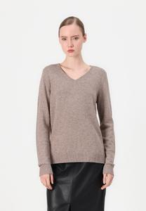 Джемпер VILA VIRIL L/S V-NECK TOP, Brown