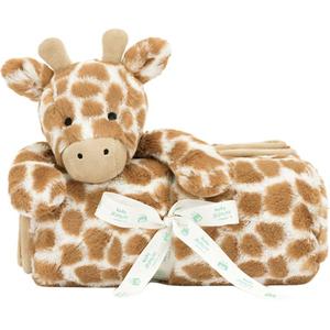 Bashful Giraffe Blanket JELLYCAT