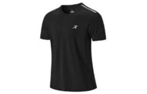 XTEP Мужская футболка, Модель жемчужно-белого цвета с логотипом