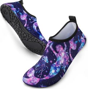 Водные туфли SIMARI для женщин и мужчин, для плавания, акваноски, аксессуары для пляжа и бассейна, серфинга, реки, лодки, каяка, моря, йоги, упражнений на песке, спортивные аксессуары, 1y-mermaid Silhouette